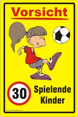 Warnschild straßenschild - warnschild,