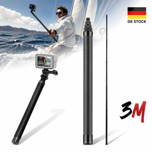 Ausziehbarer selfie stick - 3m,