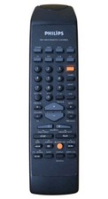 Original Philips RH6622/01 Fernbedienung Getestet Remote Control Vintage Schwarz