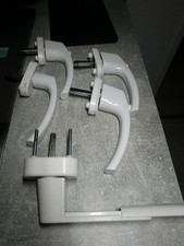 Balkontürgriff und Fenstergriffe 5 Stück Schellenberg mit Alarmfunktion