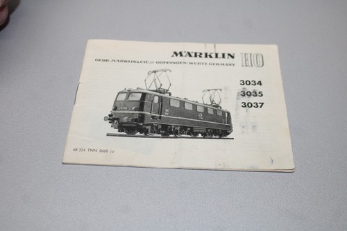 Märklin betriebsanleitung - märklin,