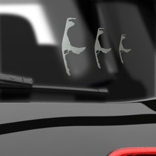 3x Auto Aufkleber Sticker Sylt