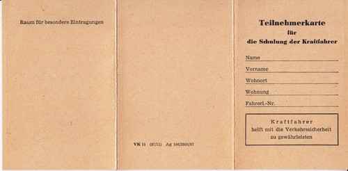 Blanko ddr ausweis - 1,