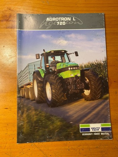 Prospekt deutz fahr - prospekt, agrotron