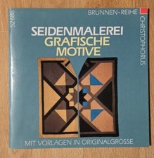 Seidenmalerei Grafische Motive