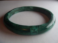 Malachit Armreif,  Malachit massiv 79,50 €, Ohrringe gratis