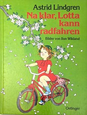 Na klar, Lotta kann radfahren