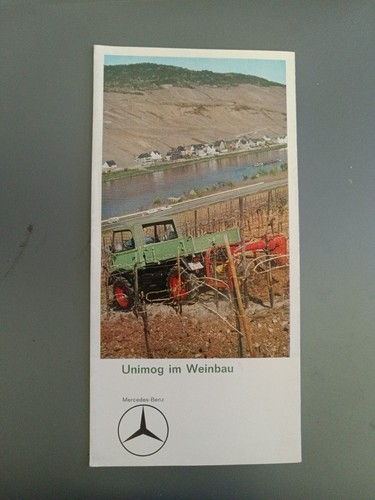 Original prospekt unimog wein - original,