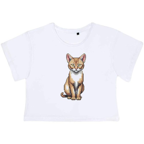 Pixel style chausie cat - 'pixel, cat'