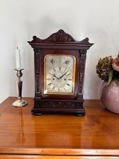 Antike Bracket Clock / Kaminuhr wahrscheinl. Winterhalder & Hofmeier