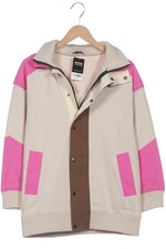 ZARA Jacke Damen Anorak Jacket Kurzmantel Gr. S Baumwolle Beige #fdabvm4