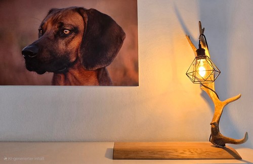Damhirsch stehlampe e27 - stehlampe,