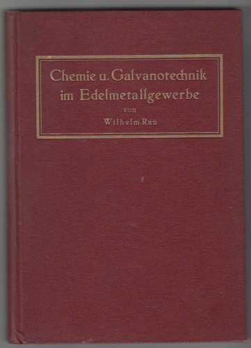 Chemie und galvanotechnik - chemie,