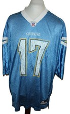Reebok San Diego Chargers NFL Trikot Gr. 2XL No 17 Rivers Los Angeles