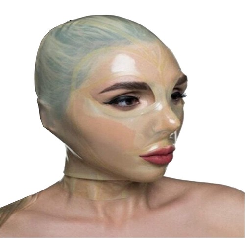 Bdsm transparente latexmaske - bdsm,