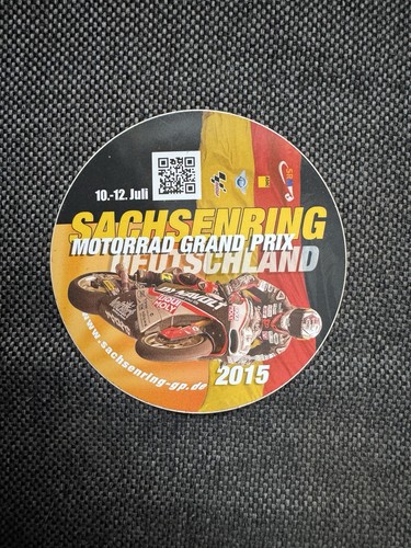 Sachsenring aufkleber 2015 - sachsenring,