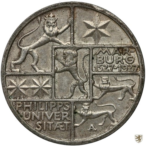 Weimarer republik reichsmark - 3,