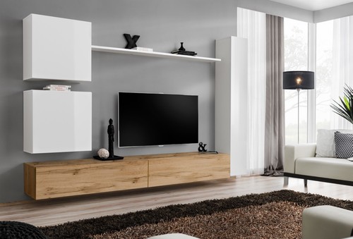 Wohnwand anbauwand schrankwand - wohnwand,
