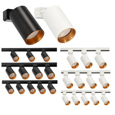 LED Schienensystem SET Spot Strahler Deckenleuchte Schienenleuchte 3/4/5 NAGLA