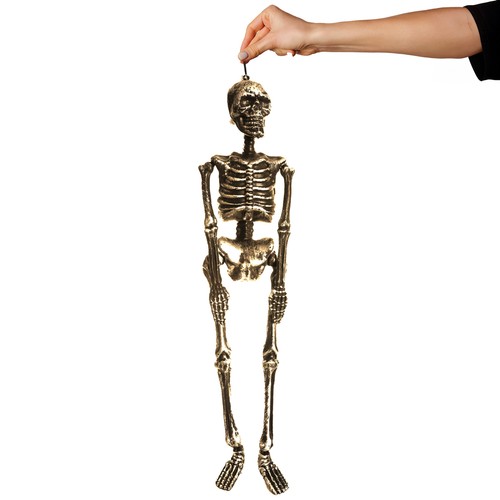 Hängendes skelett halloween - skelett,