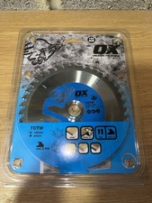 OX Kreissägeblatt 160 mm | TCT Wood Cutting Blade | Präzisions-Hartmetallzähne