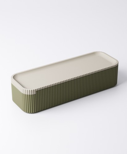 Stiftebox mit schiebedeckel - mit,