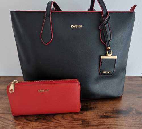 Dkny shopper saffiano - shopper, saffiano-leder