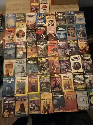 Sci buch sammlung - sci-fi, heyne