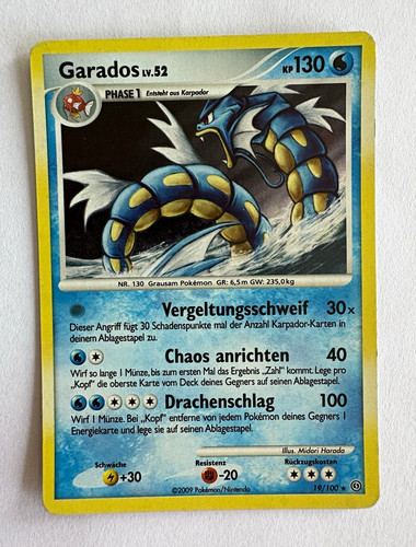 Pokémon tcg garados - pokémon,