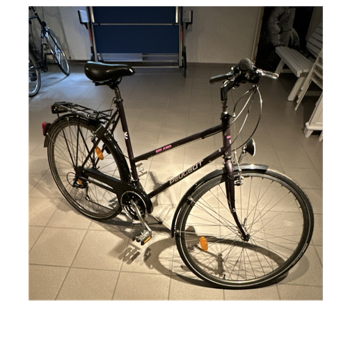 Peugeot trekkingrad schwarz - peugeot,