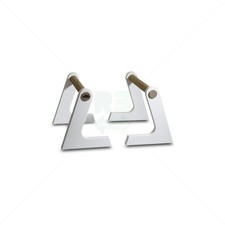 Minibarren Home Edel Kraft 2 Stück 45x25x30 cm Holz