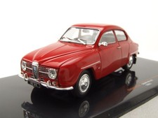 Saab 96 V4 1965 rot Modellauto 1:43 ixo models