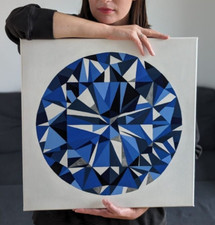 Original Abstrakte 50x50