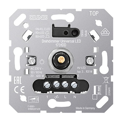 Jung led drehdimmer 1731 - led-drehdimmer,