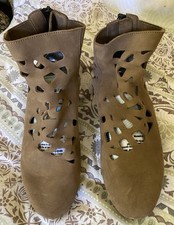 Arche Stiefeletten Khaki Kalbsleder 38 neuwertig!