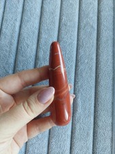 Schöner Massagestab Edelstein roter Jaspis Griffel Steinschatz❤️✨️