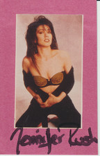 Jennifer Rush, orig sign Foto