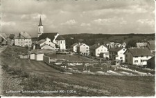 AK Schönwald im Schwarzwald bei Furtwangen - Kirche, Minigolf-Anlage - 1971 gel.