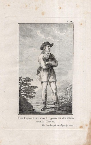 1805 kopanitzar königreich - kopanitzar,