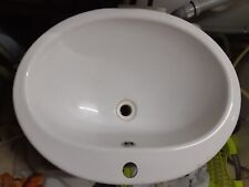 Kunststoff Einbau-Waschbecken weiß