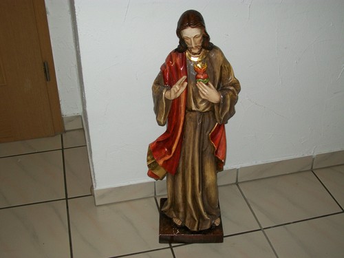 Holz antike holzfigur - ✅,