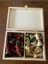 SCHACHFIGUREN * Buchsbaumholz