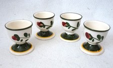 4 x Wildrose Eierbecher Vileroy & Boch,