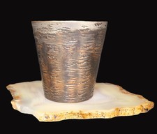 Becher Kupfer Zinn getrieben