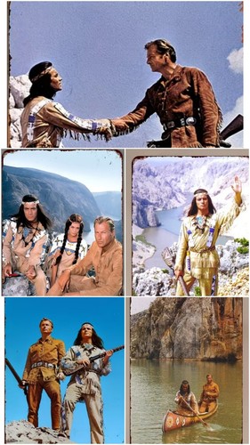 Winnetou und old shatterhand - und,