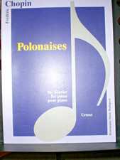 alte Noten Chopin Polonaises für Klavier Urtext Könemann Music Budapest