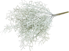 Künstlicher Calocephalus Stacheldraht Pflanze Silberkörbchen grau 40 cm hoch