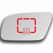 Spiegelglas Links Beheizbar