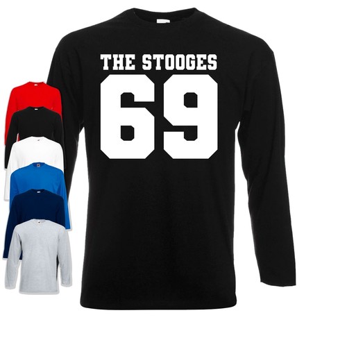 The stooges langarm - stooges, tshirt