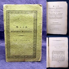 Geist deutscher Klassiker Eine